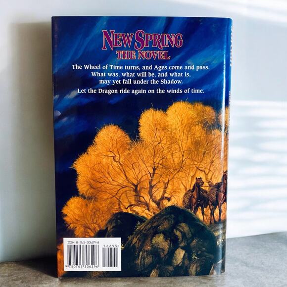 New Spring Robert Jordan Wheel of Time Hardcover Book Fantasy Series Novel - Picture 2 of 6